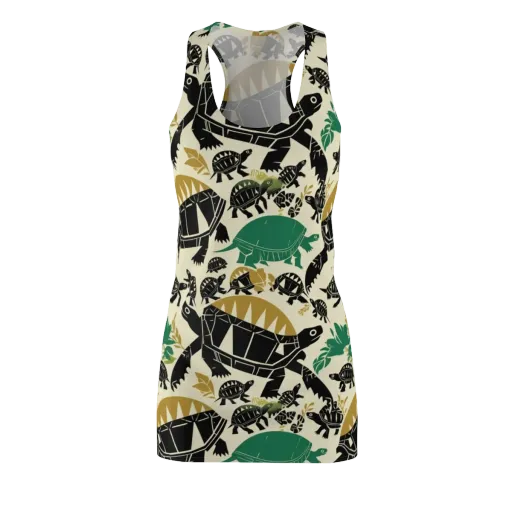 Terrapin Noir on a Racerback Dress