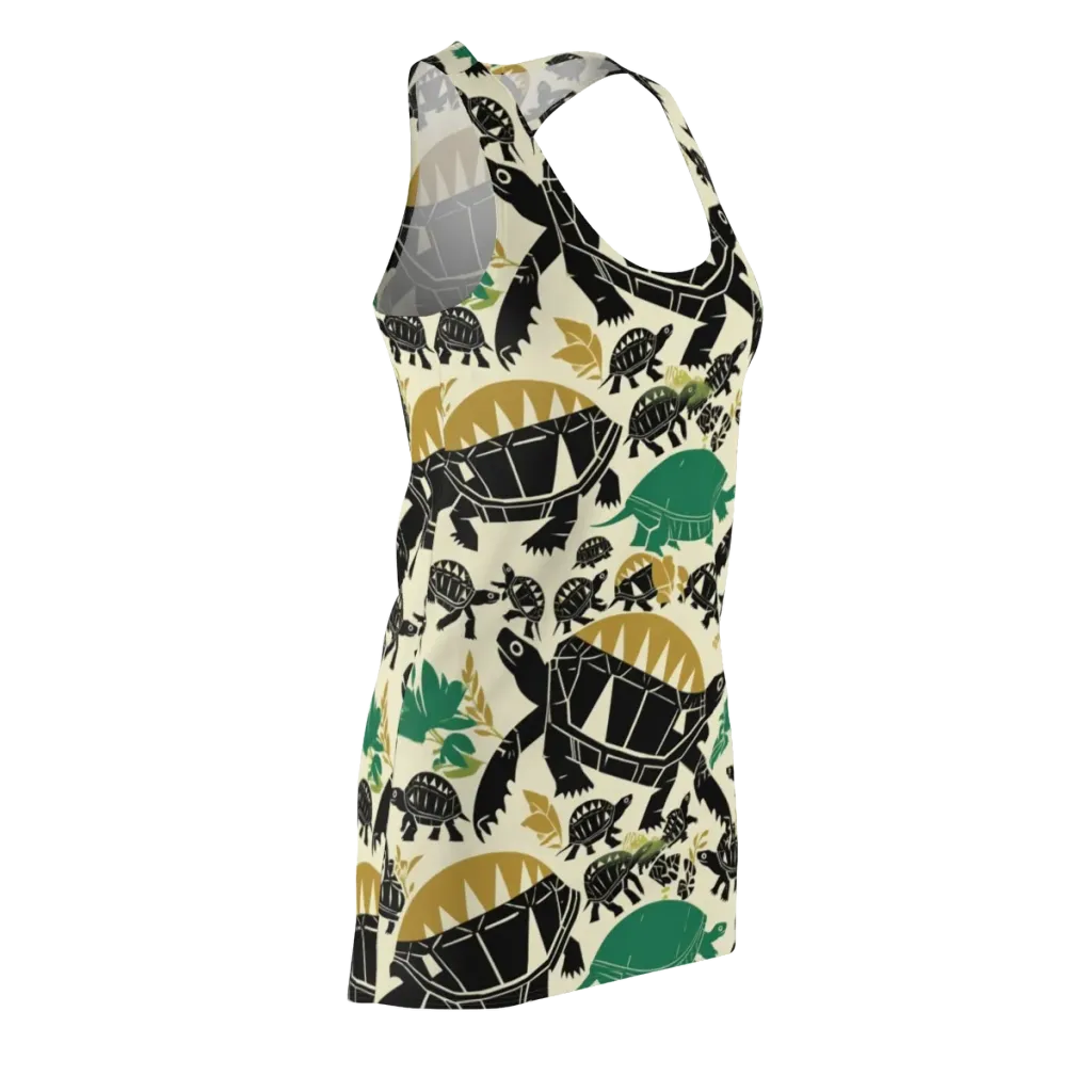 Terrapin Noir on Racerback Dress — Front Side