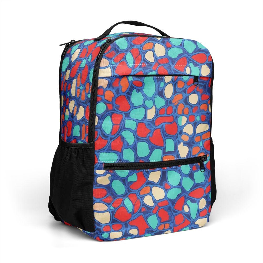 Harbor Shards on Utility Backpack — Right Front