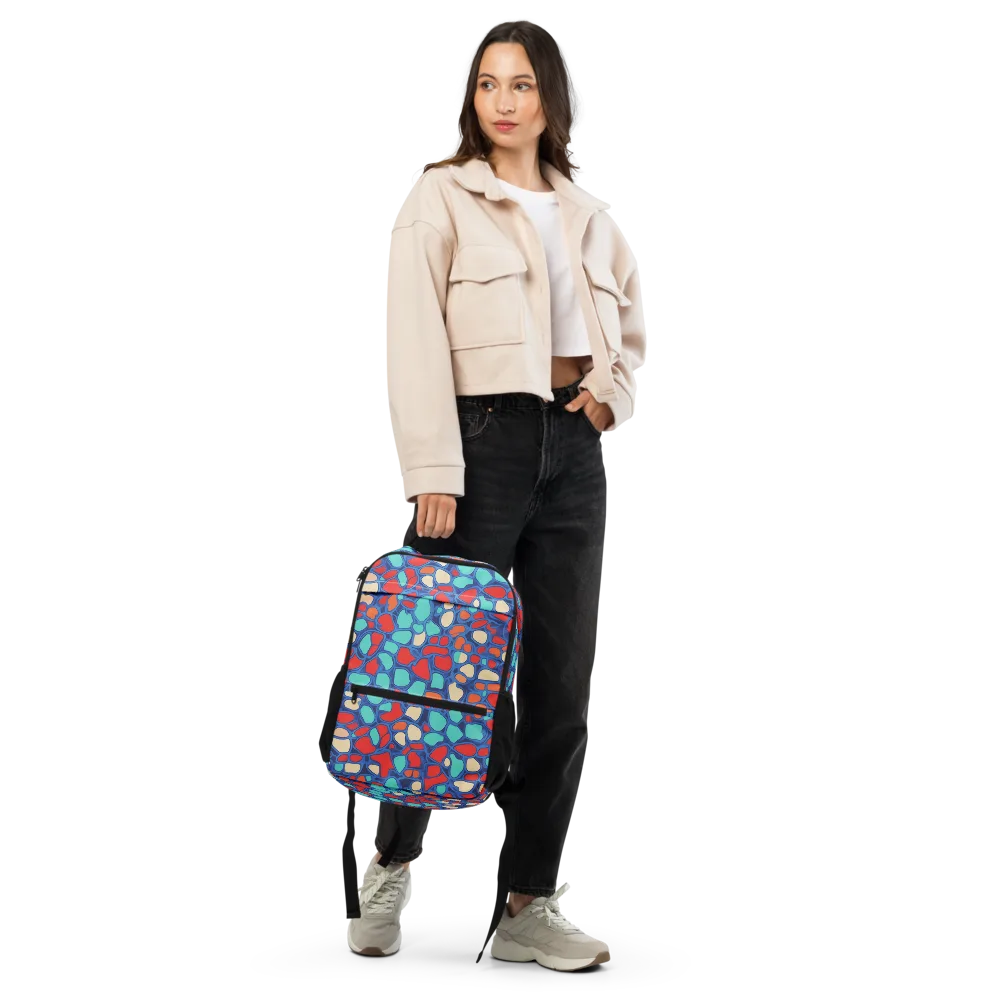 Harbor Shards on Utility Backpack — Front