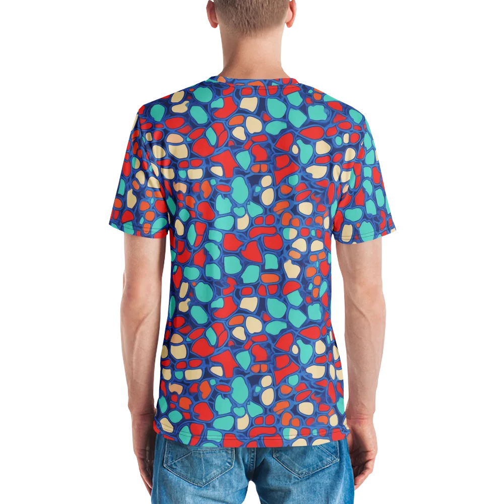 Harbor Shards on Men's Crew Neck T-Shirt — Back