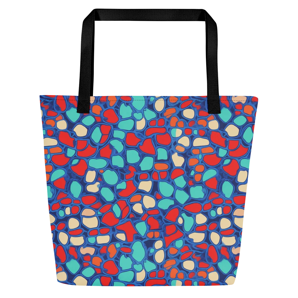 Harbor Shards on Large Tote Bag W/ Pocket — Front