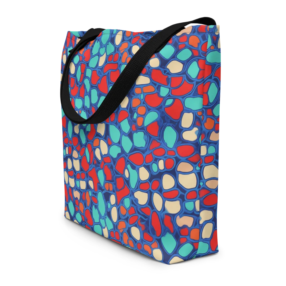 Harbor Shards on Large Tote Bag W/ Pocket — Front