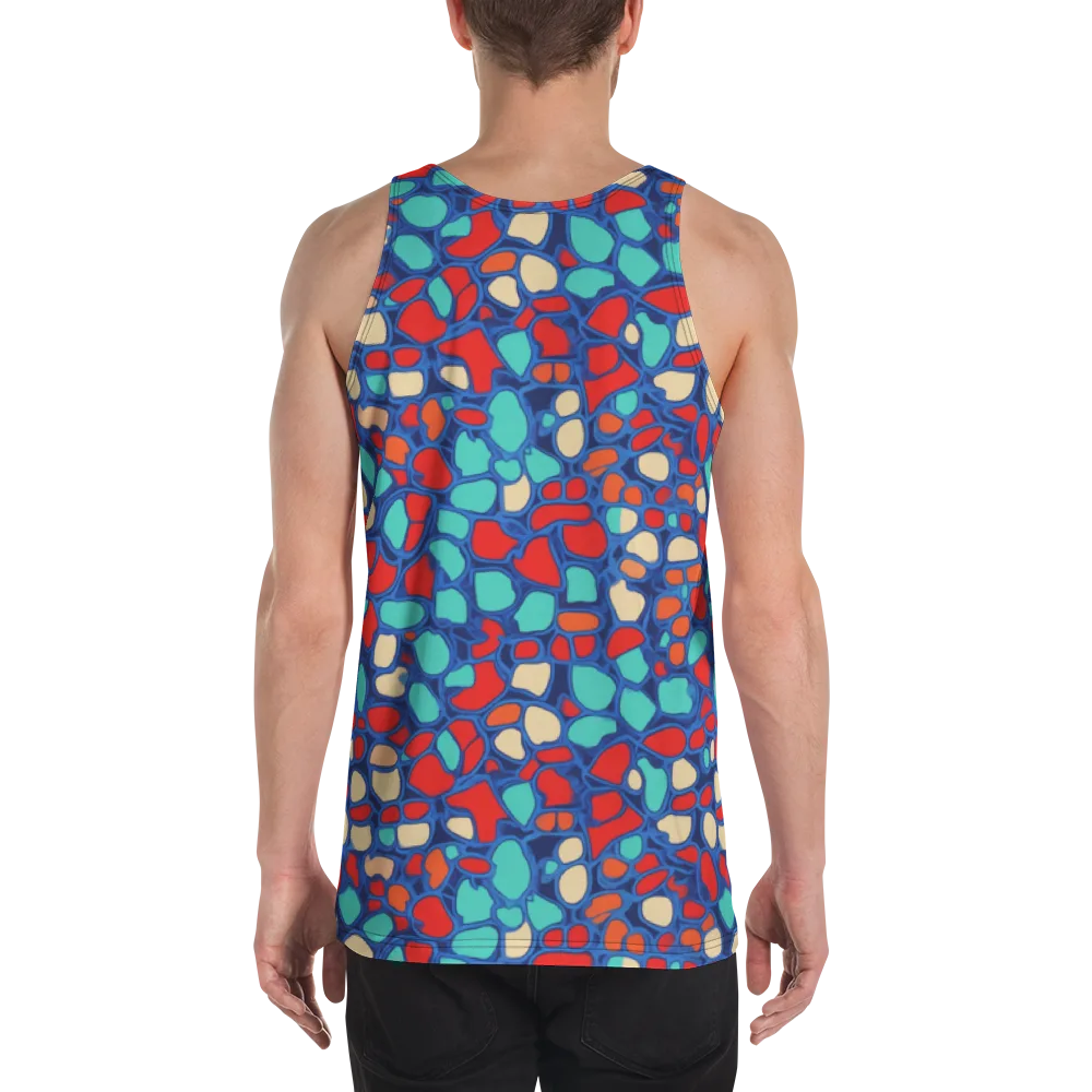Harbor Shards on Men's Tank Top — Back