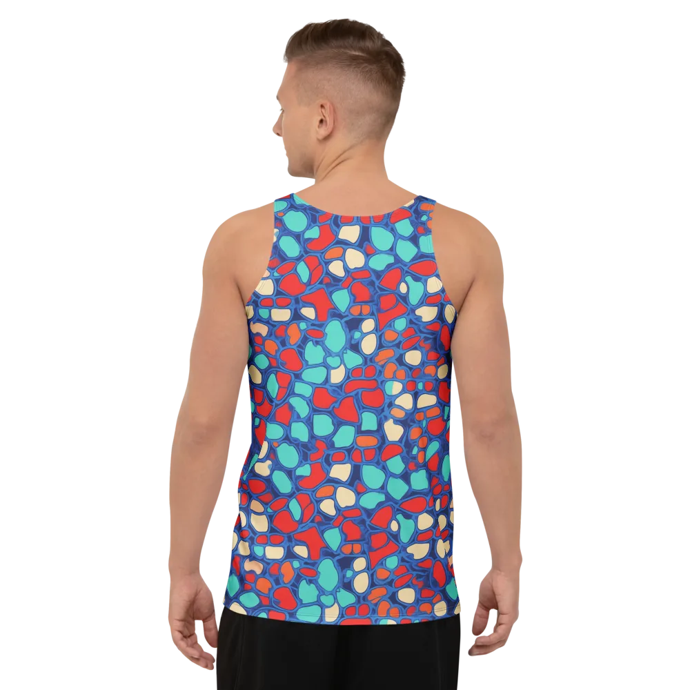 Harbor Shards on Men's Tank Top — Back