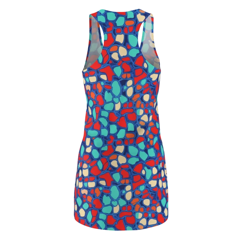 Harbor Shards on Racerback Dress — Back