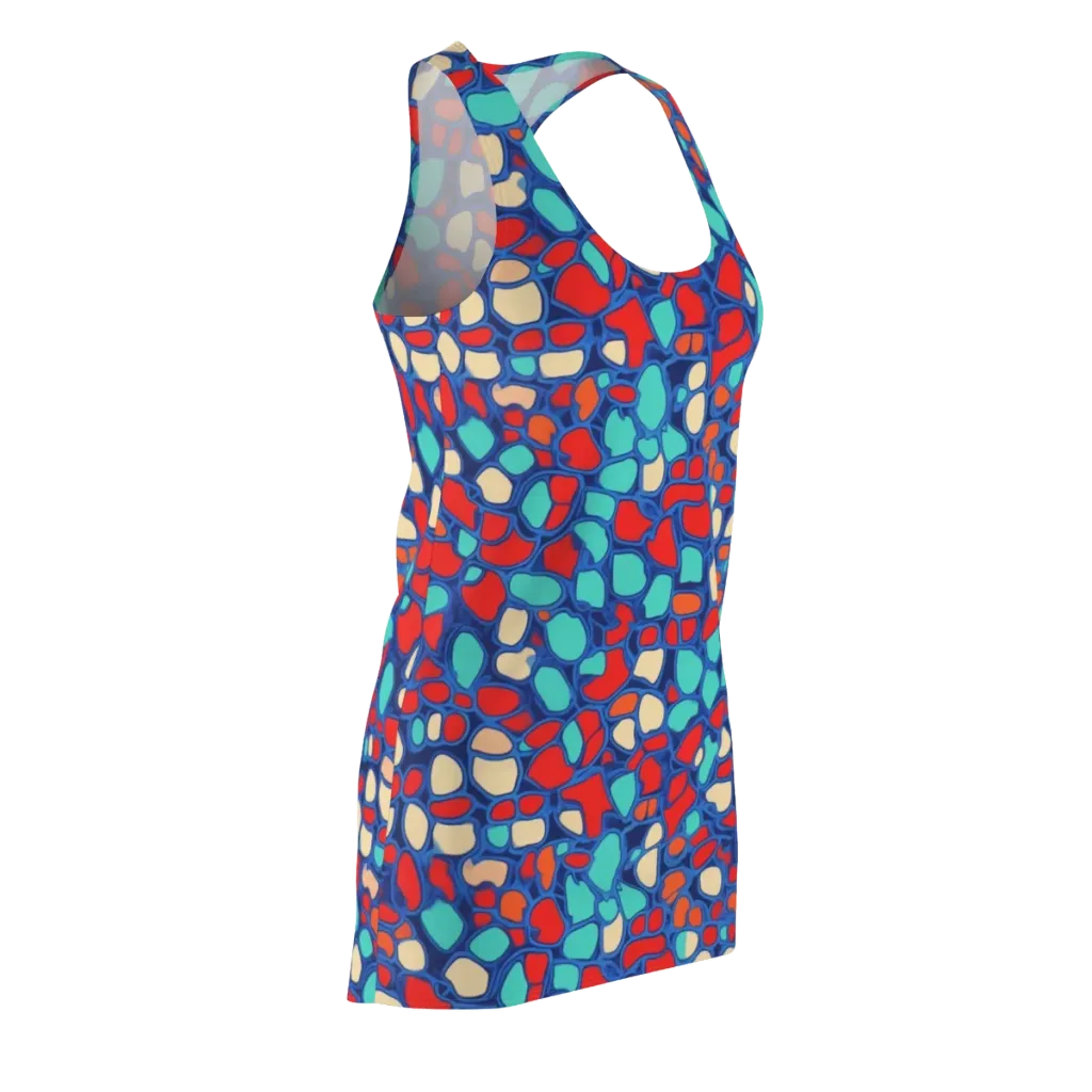 Harbor Shards on Racerback Dress — Front Side