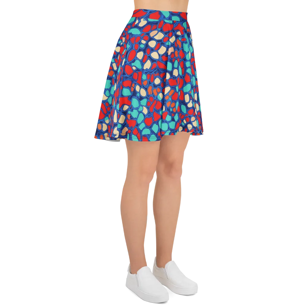 Harbor Shards on Skater Skirt — Right