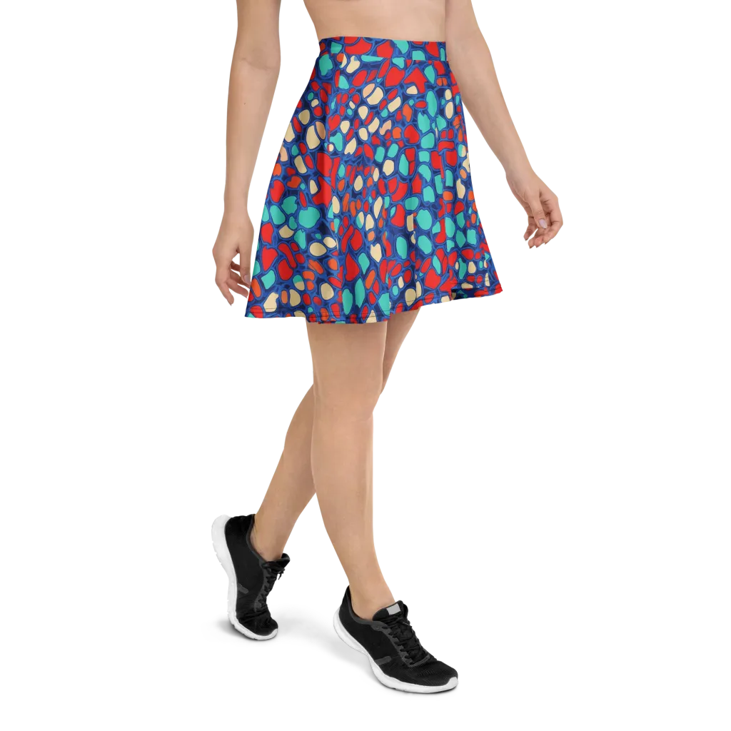 Harbor Shards on Skater Skirt — Right