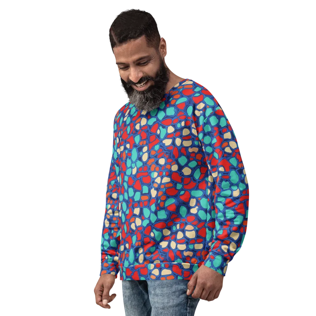 Harbor Shards on Sweatshirt — Left Front