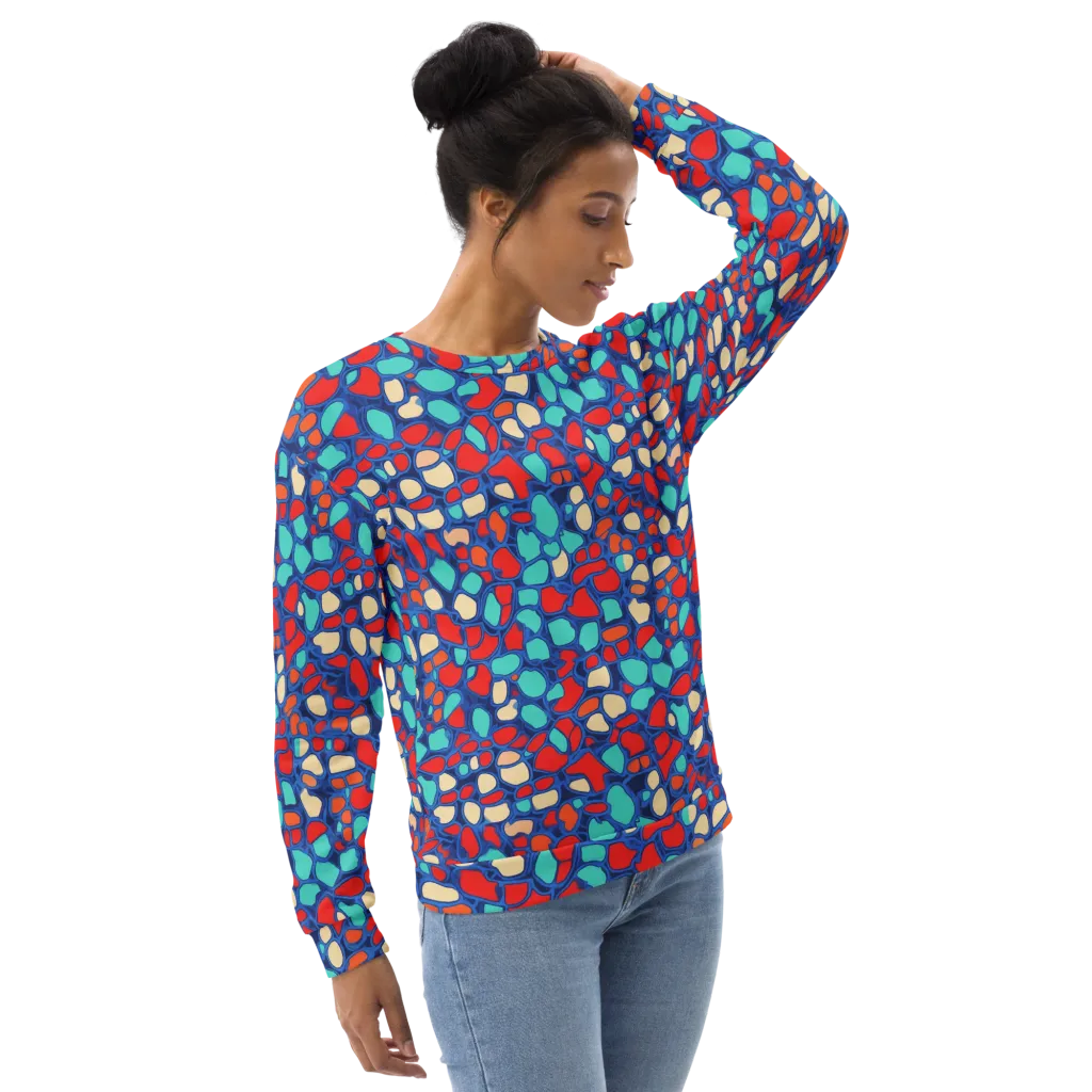Harbor Shards on Sweatshirt — Right Front