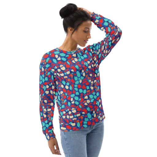Harbor Shards on a Sweatshirt
