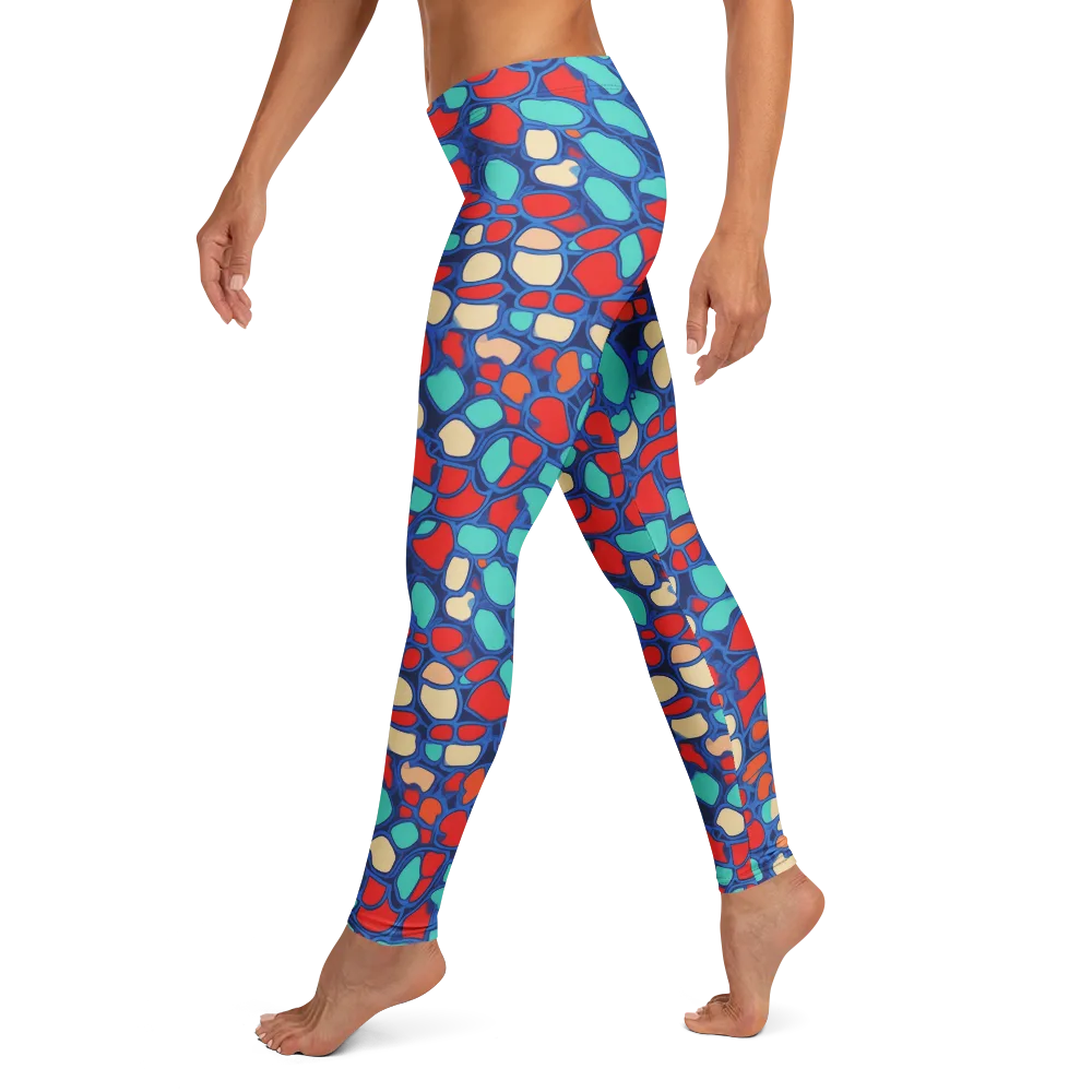 Harbor Shards on Leggings — Left