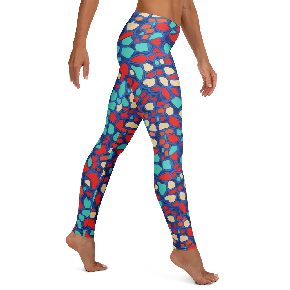 Harbor Shards on Leggings — Right