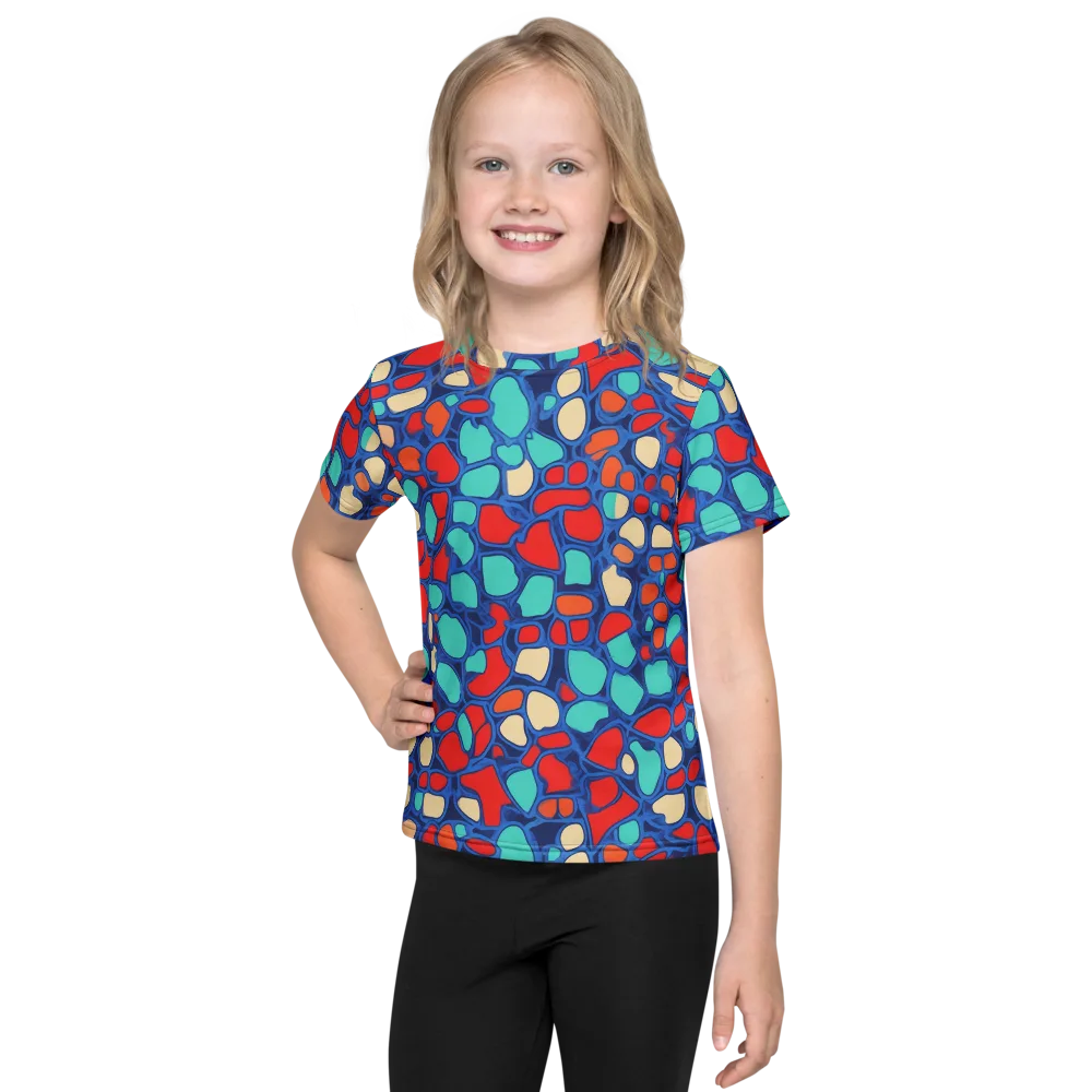 Harbor Shards on Kids Crew Neck T-Shirt — Front