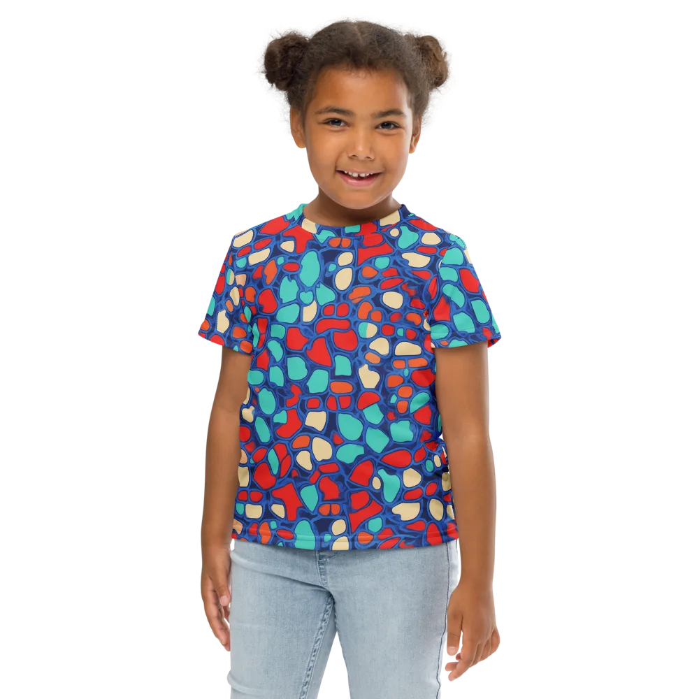 Harbor Shards on Kids Crew Neck T-Shirt — Front