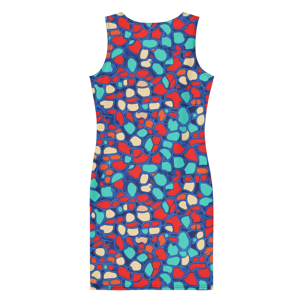 Harbor Shards on Bodycon Dress — Back
