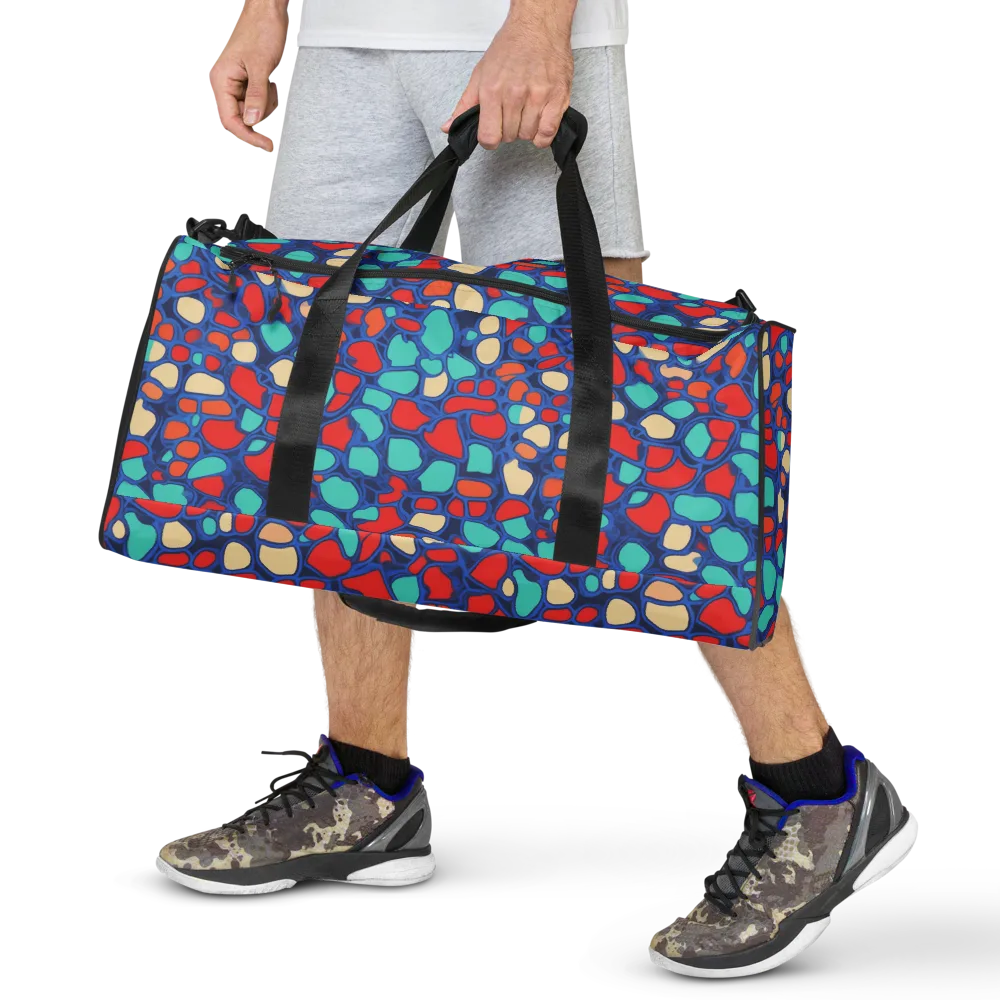 Harbor Shards on Duffle Bag — Front