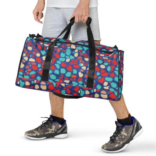 Harbor Shards on a Duffle Bag