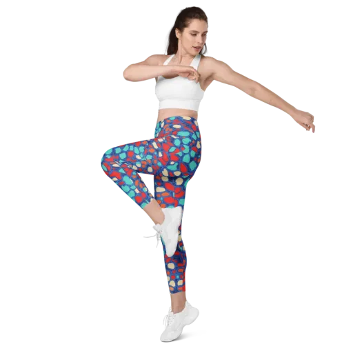 Harbor Shards on a Leggings with Pockets
