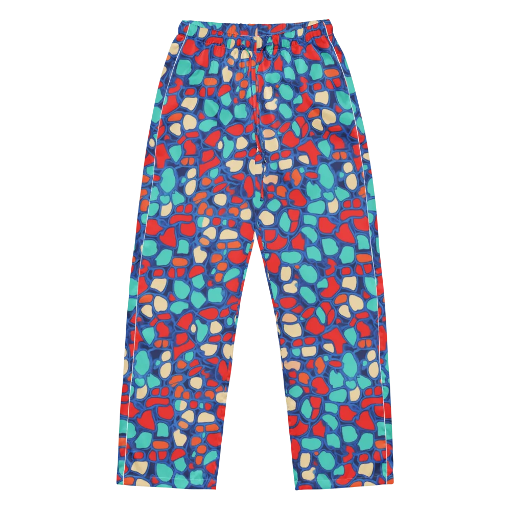 Harbor Shards on Women's Pajama Pants — Front