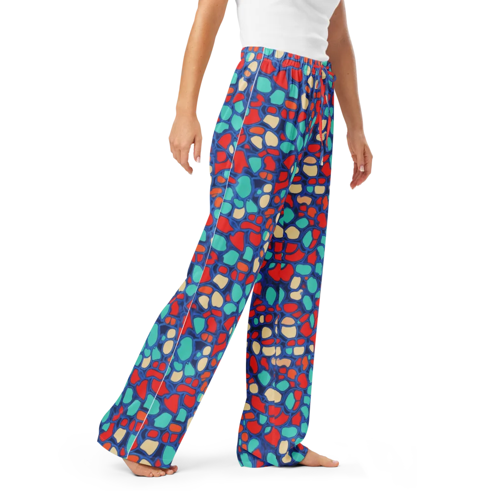 Harbor Shards on Women's Pajama Pants — Right Front