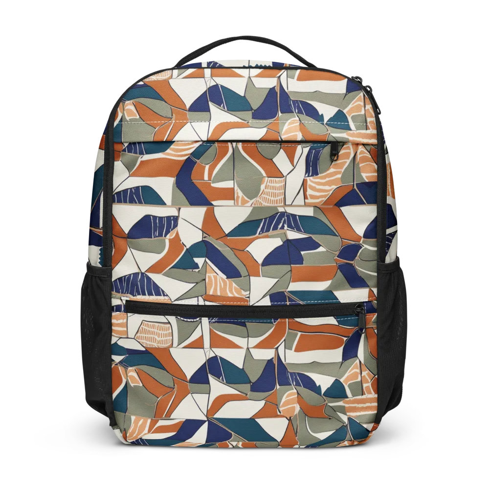 Terracotta Tectonics on Utility Backpack — Front