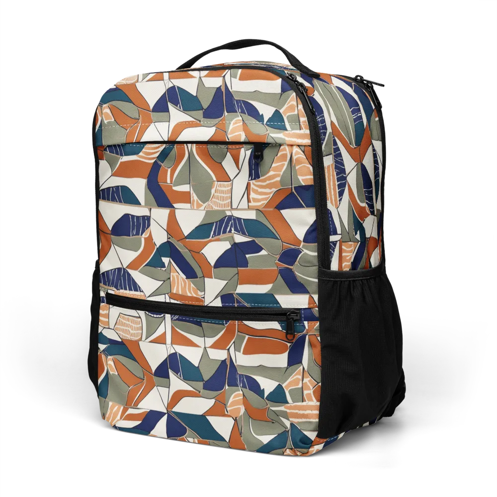 Terracotta Tectonics on Utility Backpack — Left Front