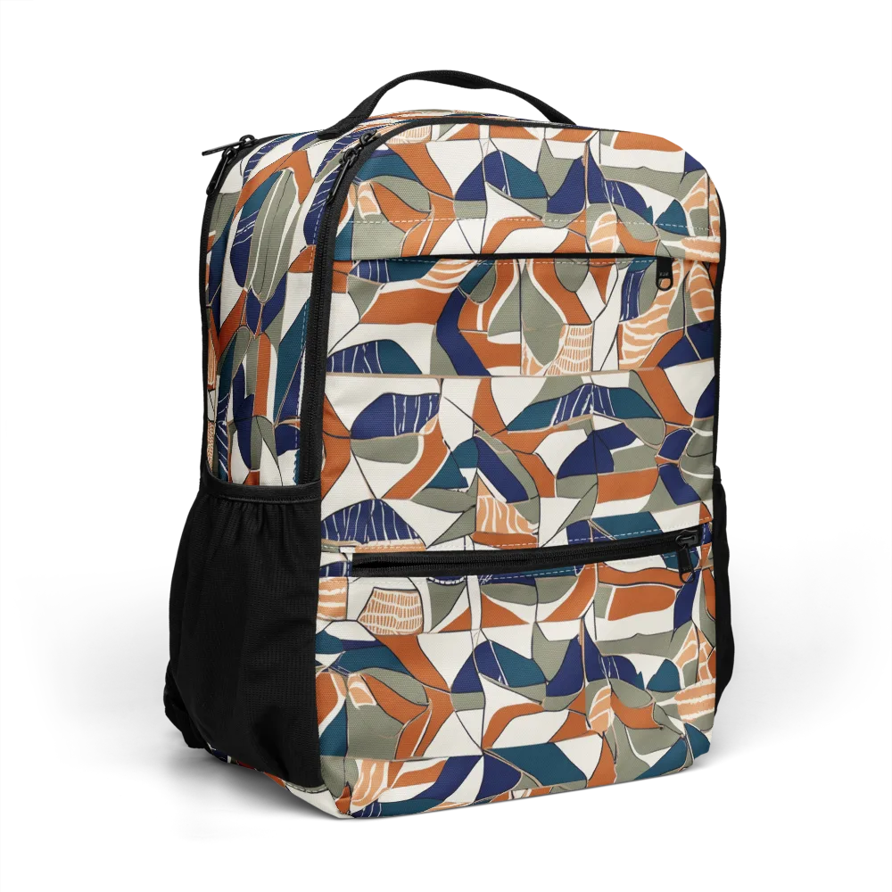 Terracotta Tectonics on Utility Backpack — Right Front
