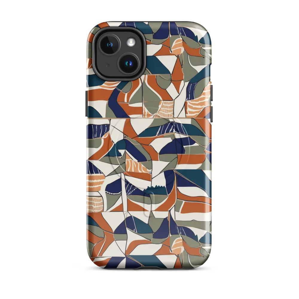 Terracotta Tectonics on MagSafe Tough Case for iPhone® — Front