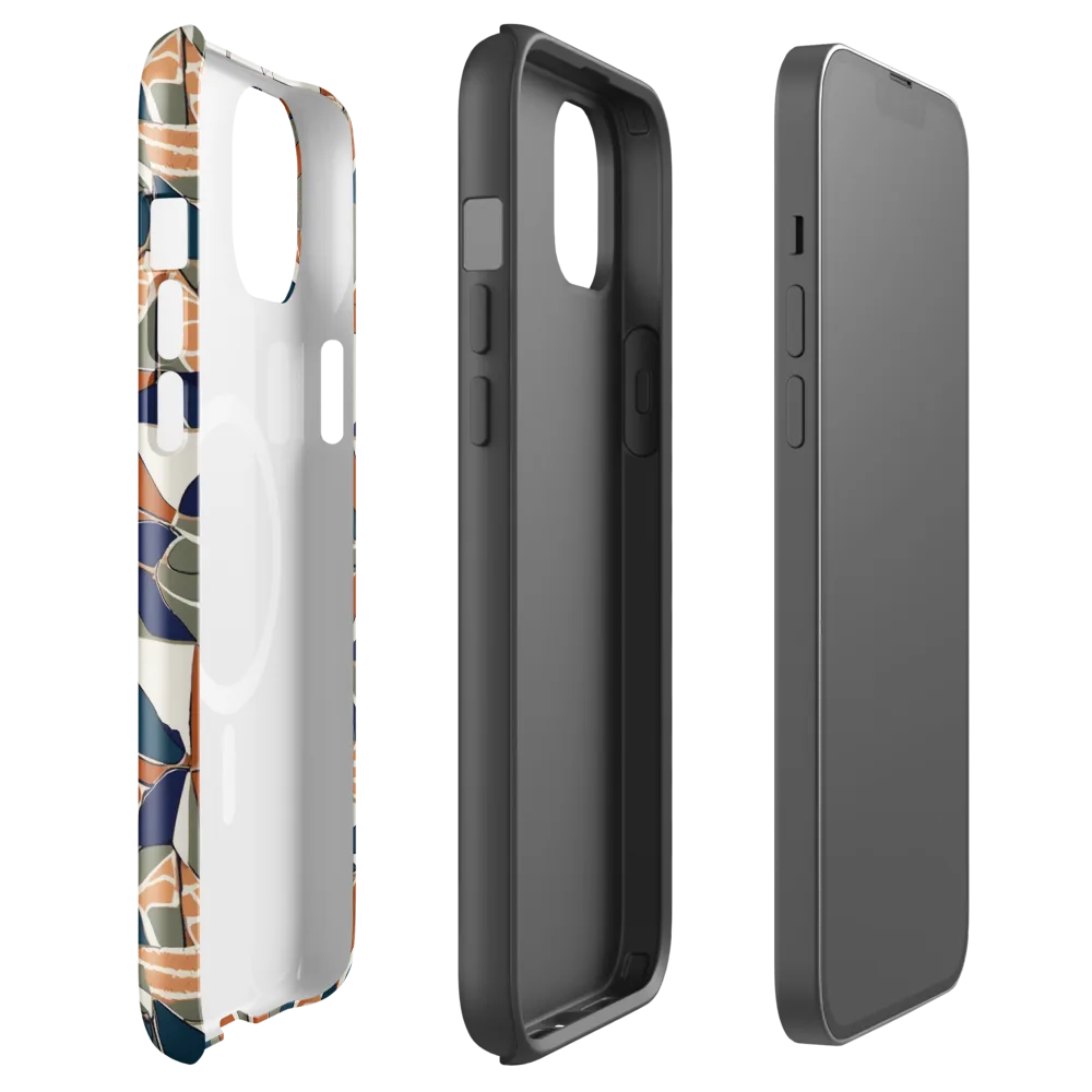 Terracotta Tectonics on MagSafe Tough Case for iPhone® — Front