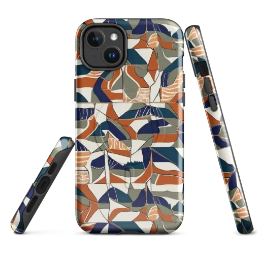 Terracotta Tectonics on a MagSafe Tough Case for iPhone®