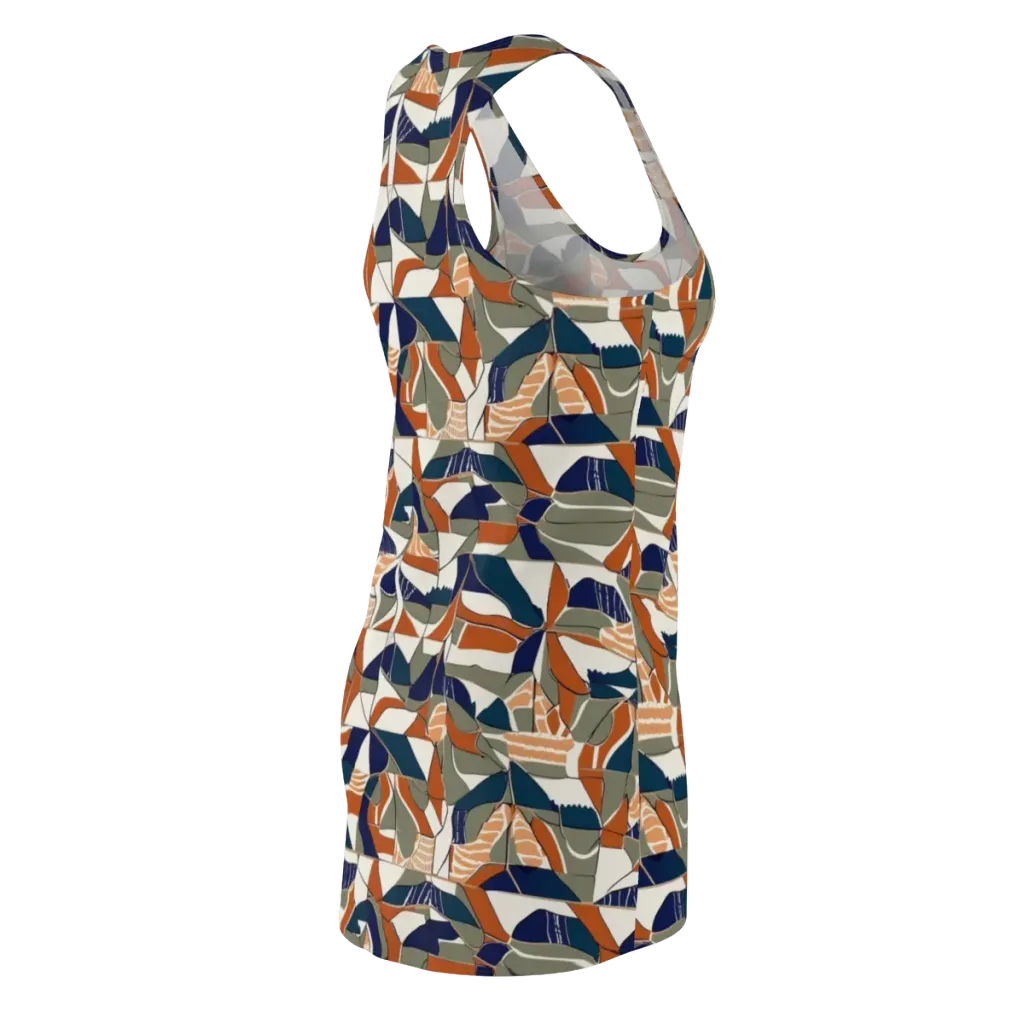 Terracotta Tectonics on Racerback Dress — Back Side