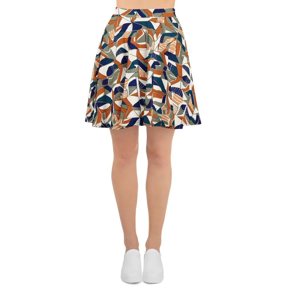 Terracotta Tectonics on Skater Skirt — Front