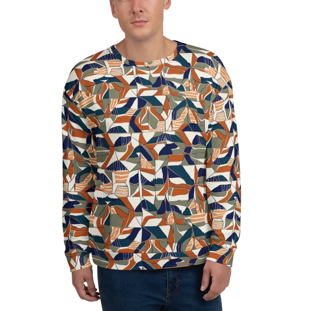 Terracotta Tectonics on Sweatshirt — Front