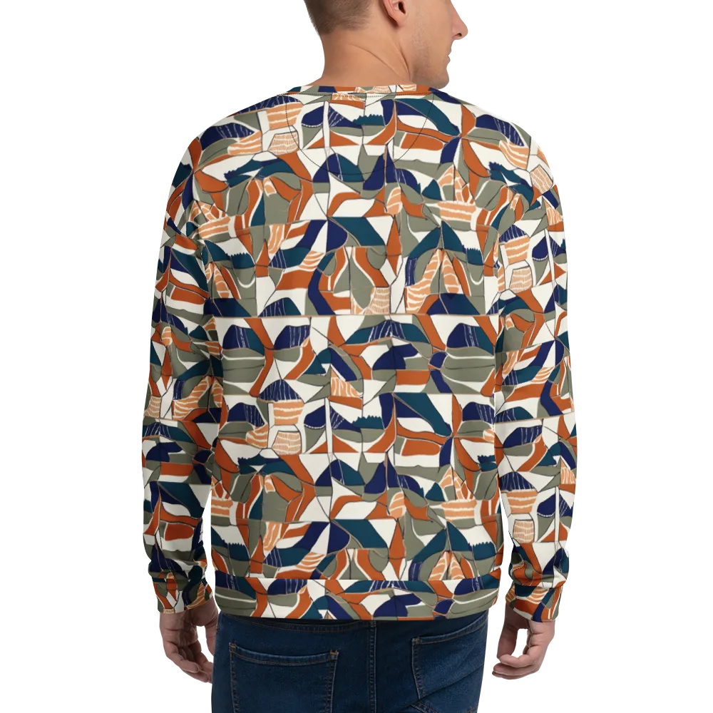 Terracotta Tectonics on Sweatshirt — Back