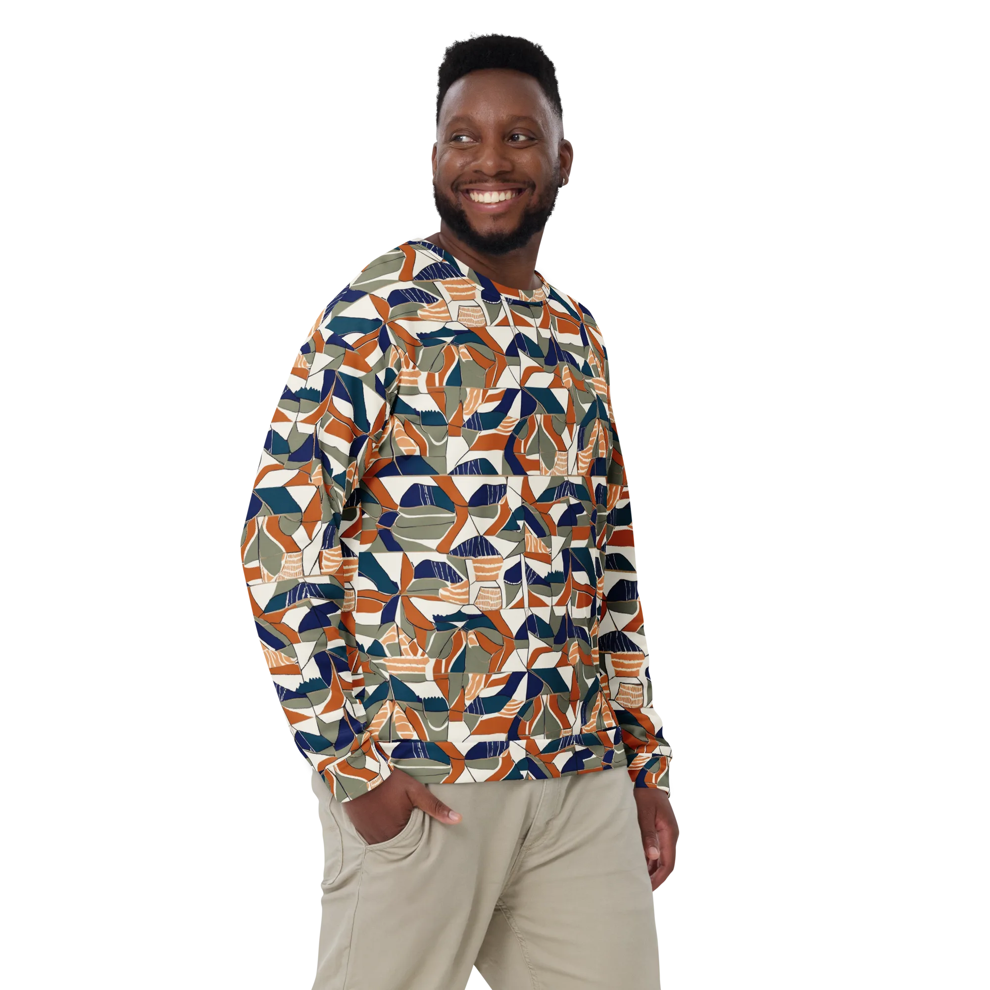 Terracotta Tectonics on Sweatshirt — Front