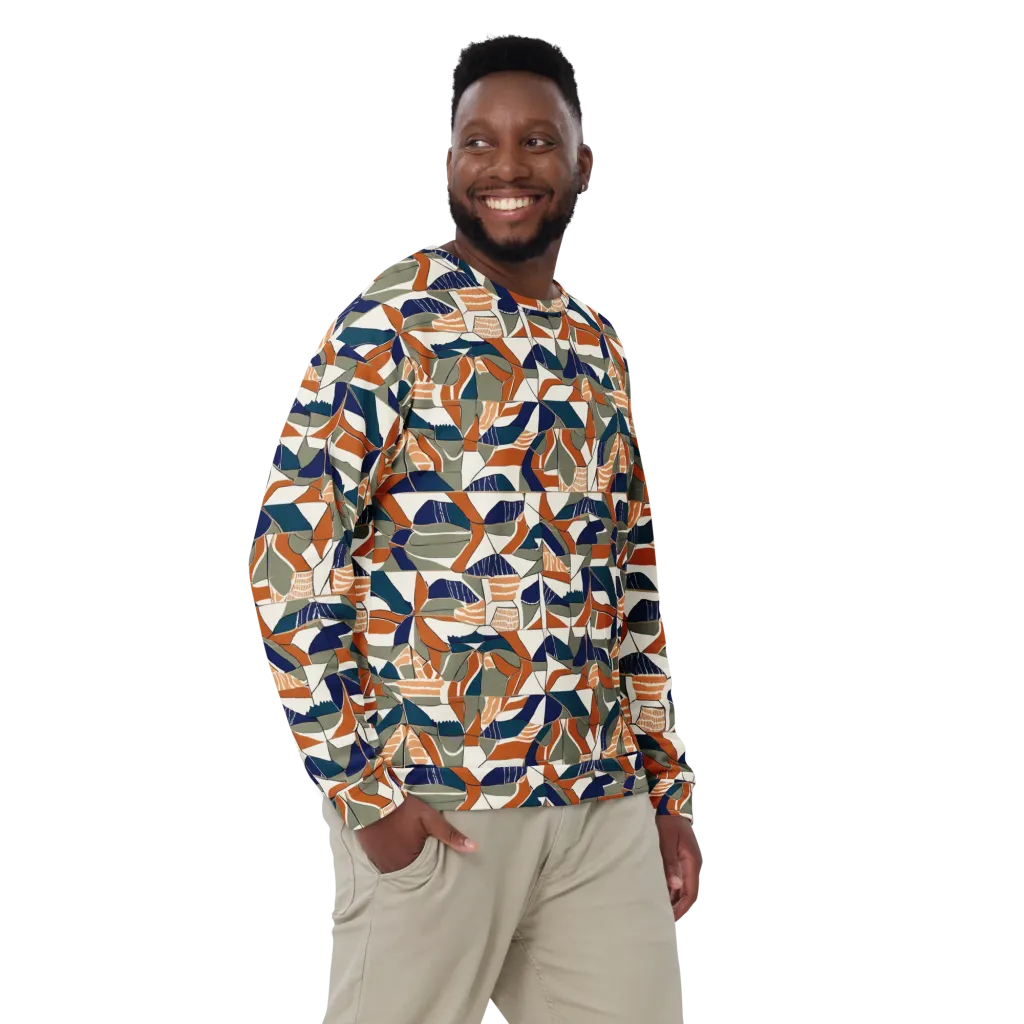 Terracotta Tectonics on Sweatshirt — Front