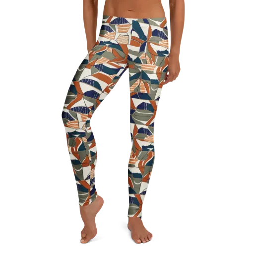 Terracotta Tectonics on a Leggings