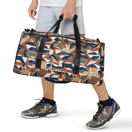 Terracotta Tectonics on a Duffle Bag