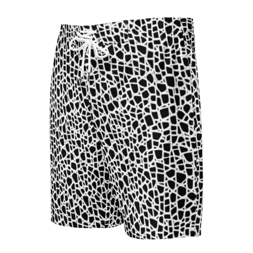 Noir Network on a Men's Board Shorts
