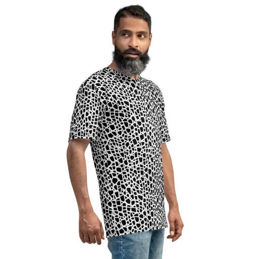 Noir Network on a Men's Crew Neck T-Shirt