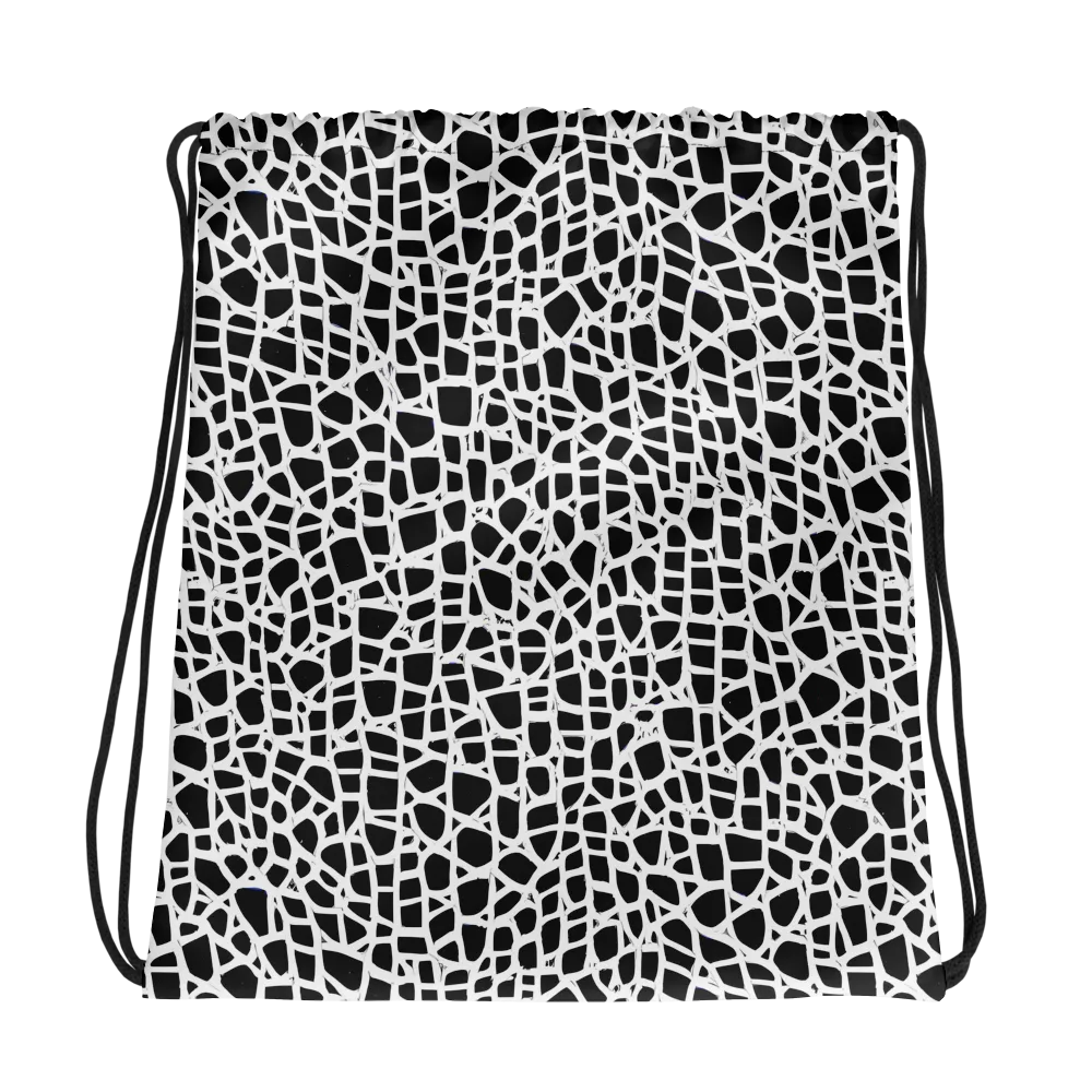 Noir Network on Drawstring Bag — Photo