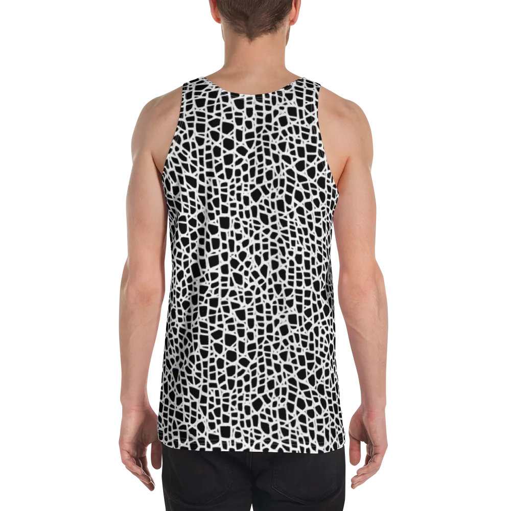 Noir Network on Men's Tank Top — Back