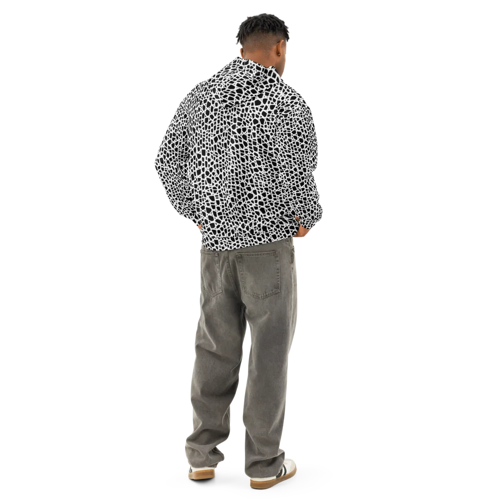 Noir Network on Cotton Hoodie — Back