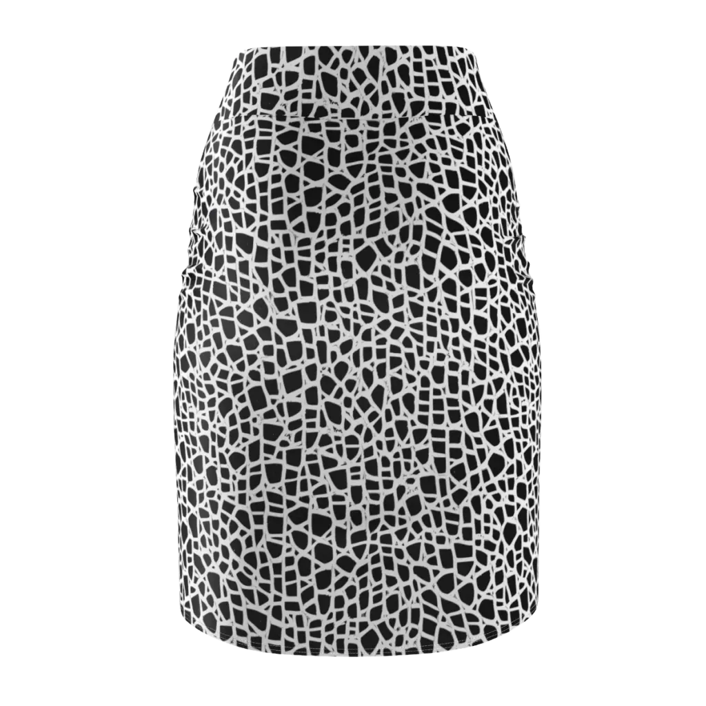 Noir Network on Pencil Skirt — Back