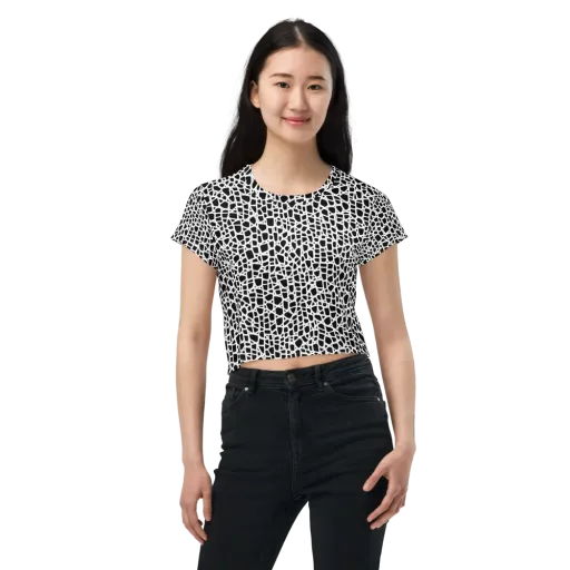 Noir Network on a Crop Tee