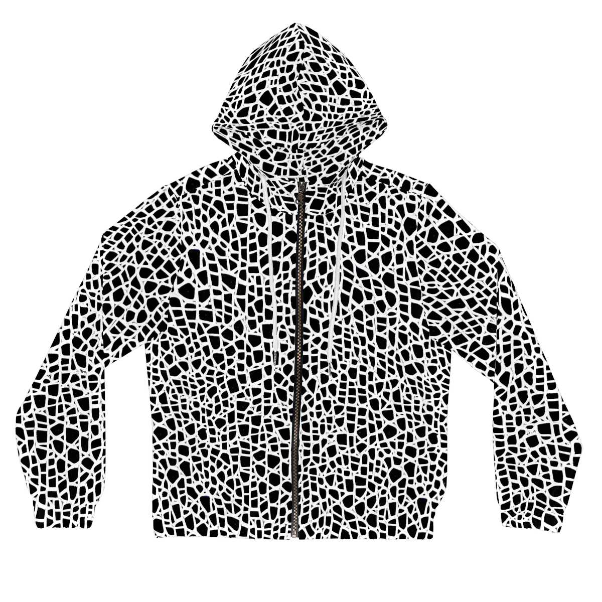 Noir Network on Women's Full-Zip Hoodie — Front