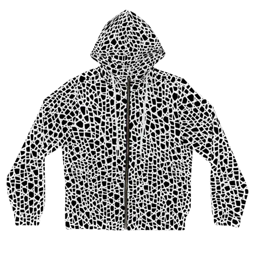 Noir Network on a Women's Full-Zip Hoodie