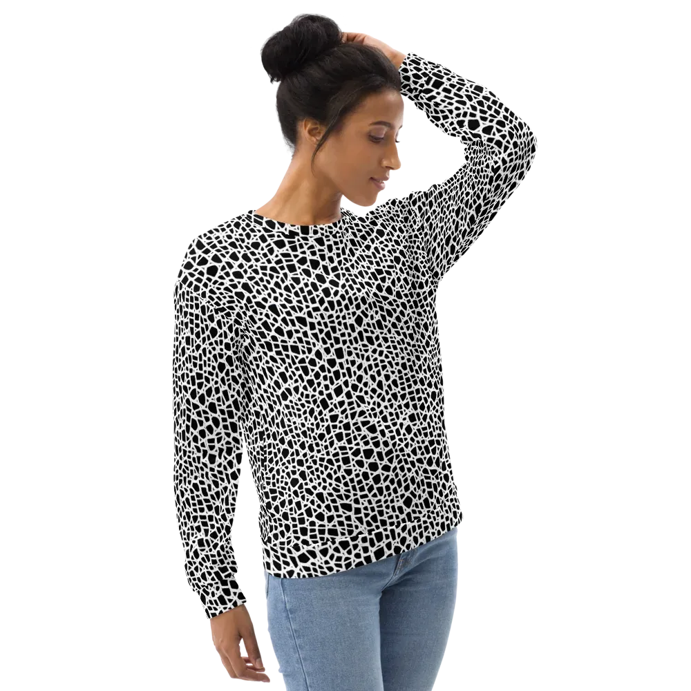 Noir Network on Sweatshirt — Right Front